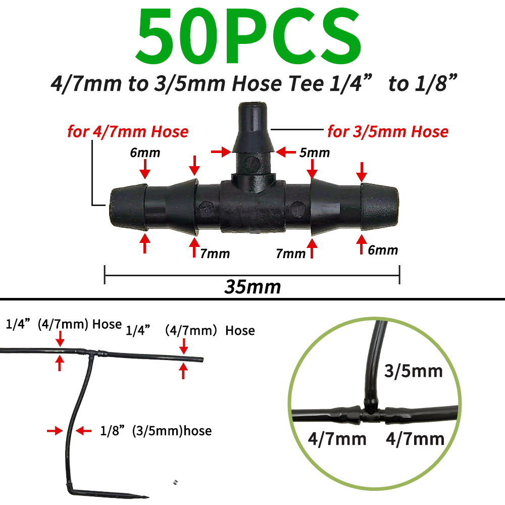 Irrigatie 2l/4l/8l Constante Druppelaar Met 4-Way Cross Connector Landbouw Druppelwater Irrigatie Druppelpijl Connector 20Sets: Light Grey