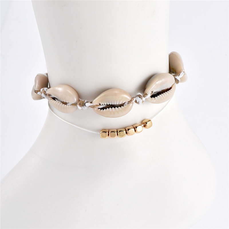 Jahrgang Hülse Perlen Seestern Schildkröte Fußkettchen Für Frauen Handgemachte Perlen Knöchel Armbinde Fuß Schmuck Armbinde cheville femme: s153