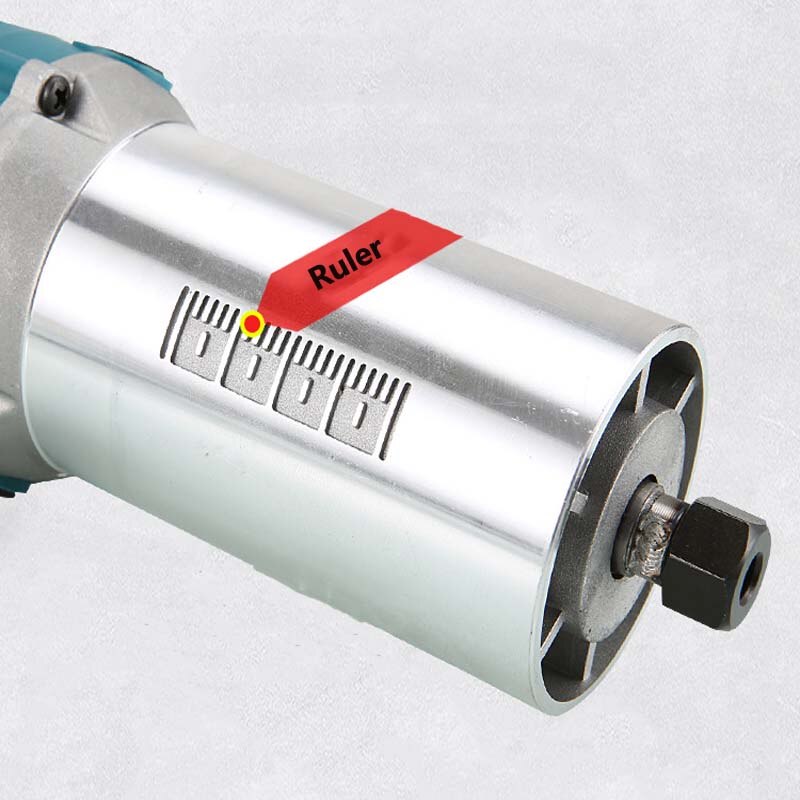 800W Blue Palm Router Electric Trimmer Chuck Power Tool Wood Milling Wood Slotting Machine