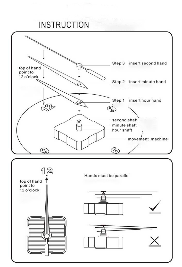 German Version DCF Clock Movement Radio Controlled for European Region Atomic Radio Controlle DCF Signal DIY Clock Movement