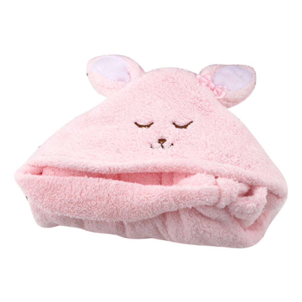 Pet Towel Soft Drying Pet Towel Dog Cat Bathrobes Microfiber Pet Dog Cat Cartoon Water Absorbent Quick Dry Bathrobe Bath Towel: Pink / XL