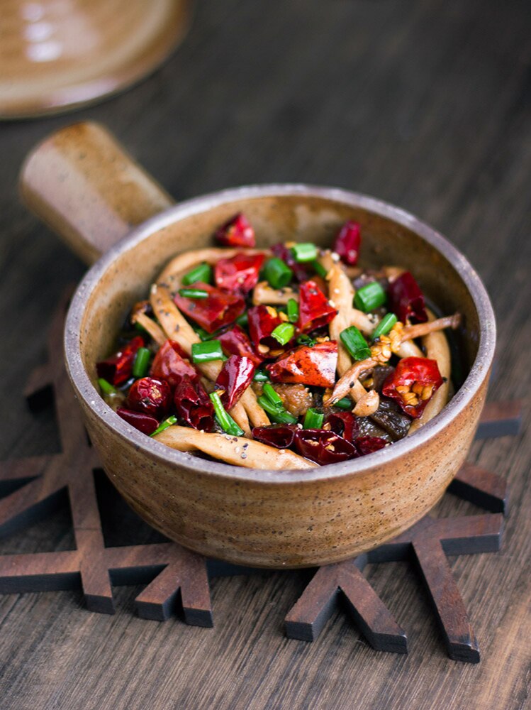 Cazuela de cerámica creativa para el hogar, olla de Guisar, horno microondas, cazuela de arroz resistente al calor, tazón de sopa con cubierta, vajilla