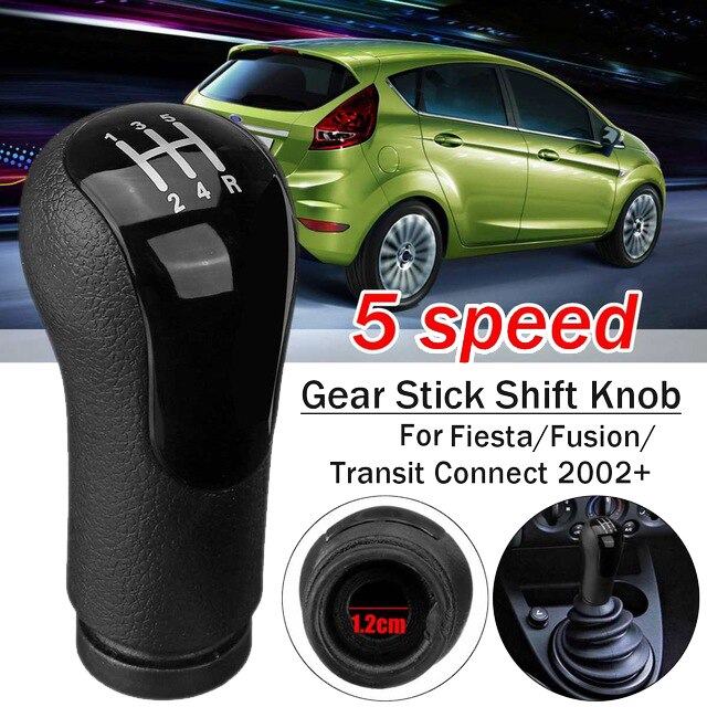 Car 5-Speed Gear Shift Knob Shifter Lever Handball for Ford Fiesta Fusion Transit Connect 2S6R7217AC 1151765