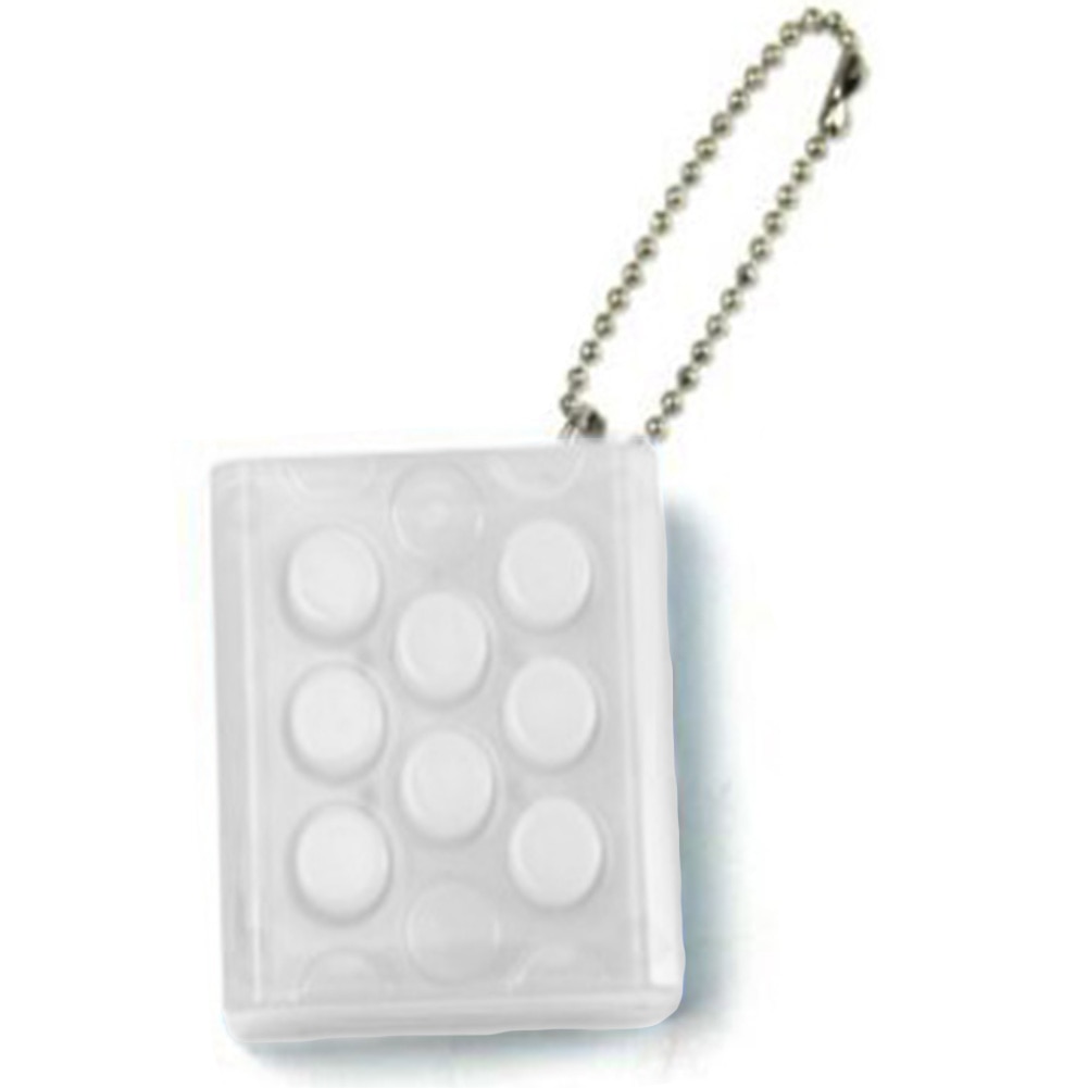 Anti Stress Toys Electronic Bubble Wrap Keyring Infinite Keychain stress
