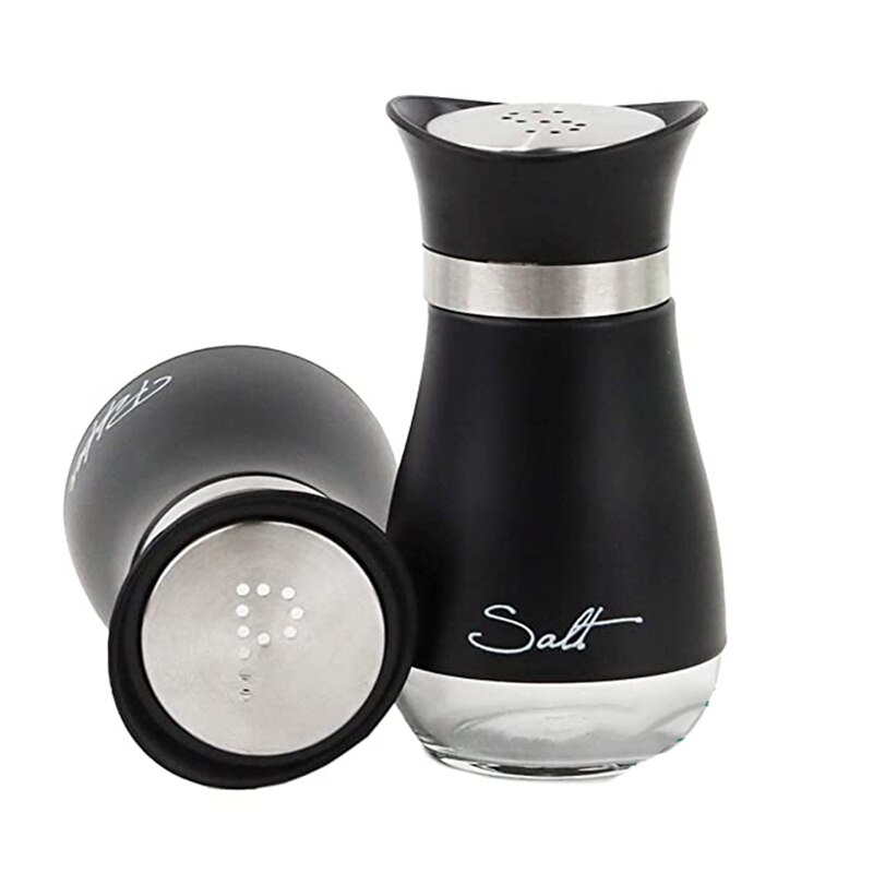 2Pcs Stainless Steel Seasoning Bottle Kitchen Supplies Barbecue Tools Chili Seasoning Pot MSG Salt Pot Seasoning Bottle