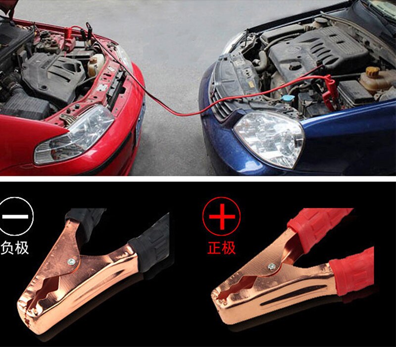 Car emergency power supply line Jumper Booster Cables Gauge Car Truck Tractor Power Emergency