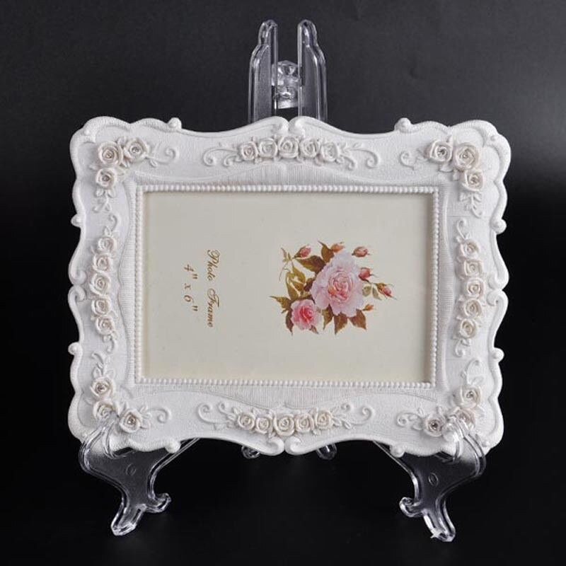 Transparent Photo Frame Bracket Folding Frame Crystal Bracket Tray Frame Claire Large Photo Display Easel Photo Bracket Base