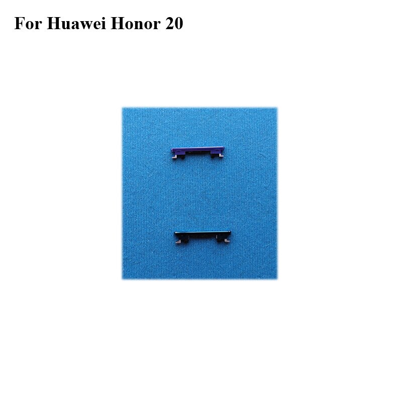 Huawei – bouton de mise en marche/arrêt, bouton de Volume latéral de remplacement, bleu/or, pour Honor 20 YAL-AL00