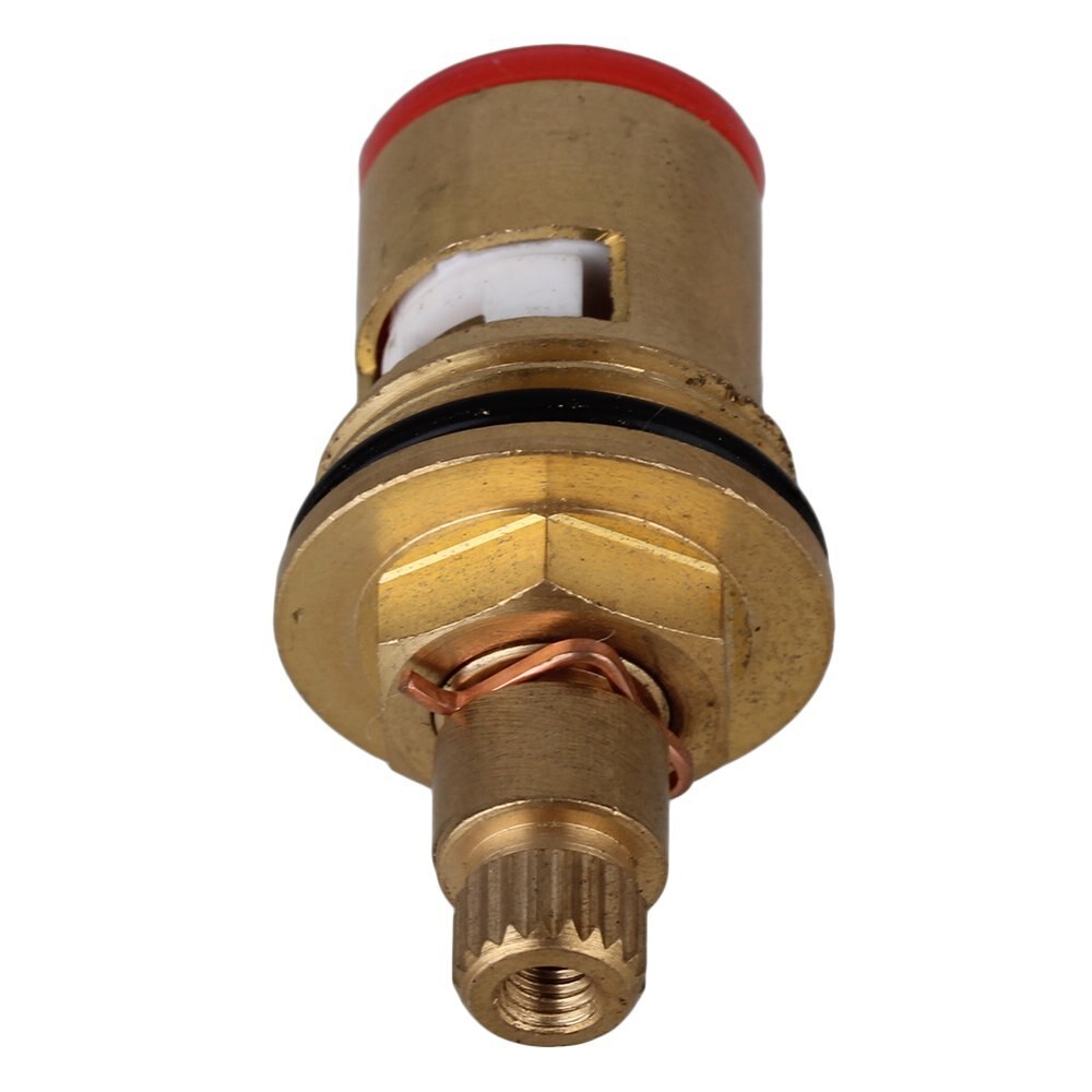 Replacement Faucet Ceramic Disc Cartridge Valve Core Anticlockwise 7.7mm Model Bathroom Kitchen 43X22MM