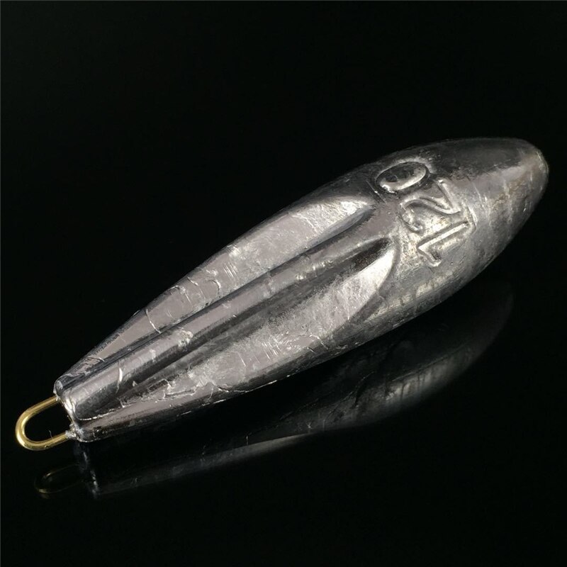 1 Pc 10G-200G Lood Sinkers Water Lood Gewichten Oval Split Shot Olijf In Lijn Vissen visgerei Accessoires Hollow En Effen