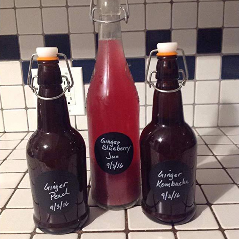 120pcs/roll Label Stickers Erasable Blackboard Sticker Craft Kitchen Jars Organizer Labels Office School Chalkboard Stickers