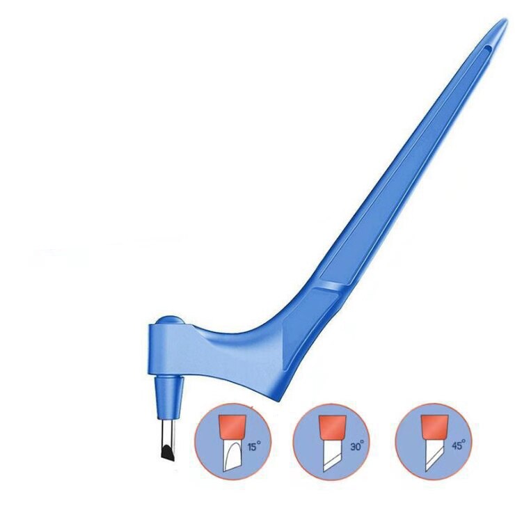 Snijmes Office 18mm met kunststof houder blauw | Office Centre