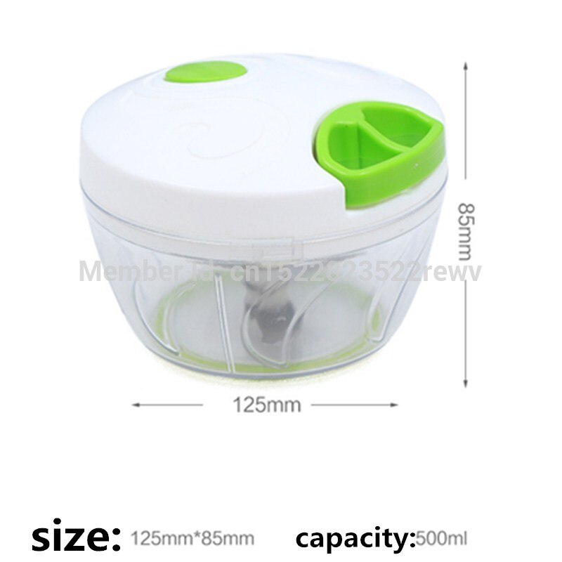 Manual Food Chopper Household Vegetable Chopper Shredder Multifunction Food Processor Meat Machine Crusher Blender