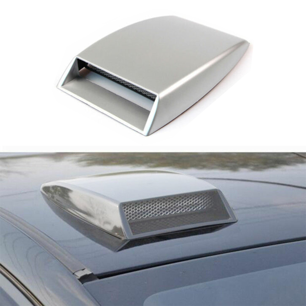 Universal Car Auto Roof Decorative Air Flow Intake Hood Scoop Vent Bonnet Scoop Vent Bonnet Hood Latch Release Handle