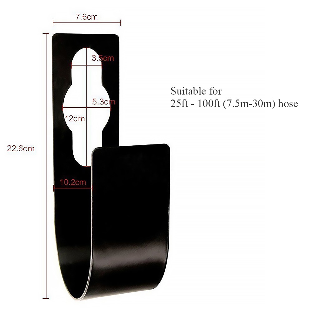 Tuinslanghaspels houder opbergbeugel muurbeugel hangend uitschuifbaar magische slanghaak rek haspel 1pc