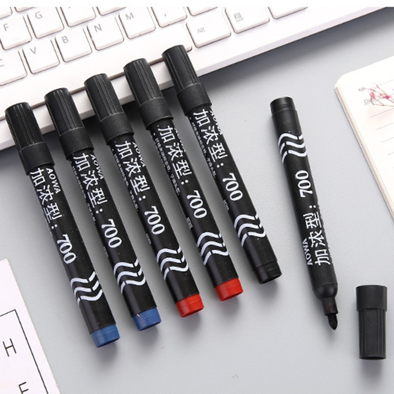 Waterproof Permanent Paint Marker Pen For Car Tyre Tire Tread Rubber Metal Manga Drawing Pens Art Supplies