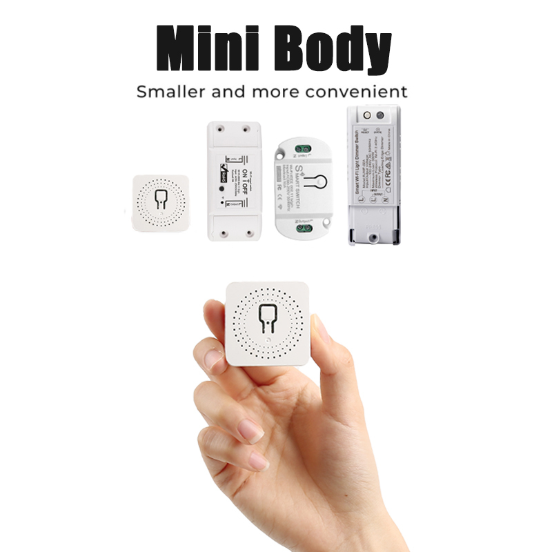 Tuya Smart przełącznik WiFi z monitora energii 16A 2-sposób sterowania przełącznik Mini wyłącznik inteligentne życie kontroli dla Alexa Google Home Alice