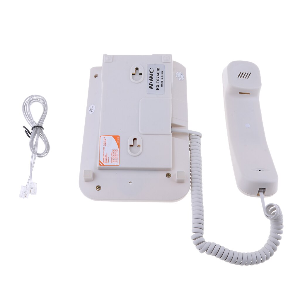 Fixed Telephone Home Office Wall Mount Hotel Wall-mounted KX-T076CID Office Corded Phone