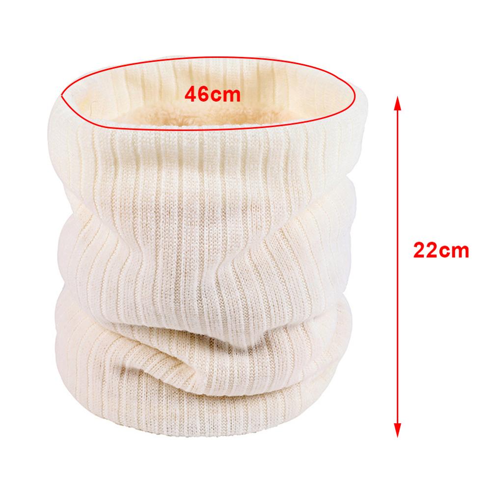 Winter Halswarmer Fleece Sjaal Voor Mannen Vrouwen Gebreide Masker Hals Cover Buis Hoofd Sjaal Voor Fietsen Skiën Wandelen