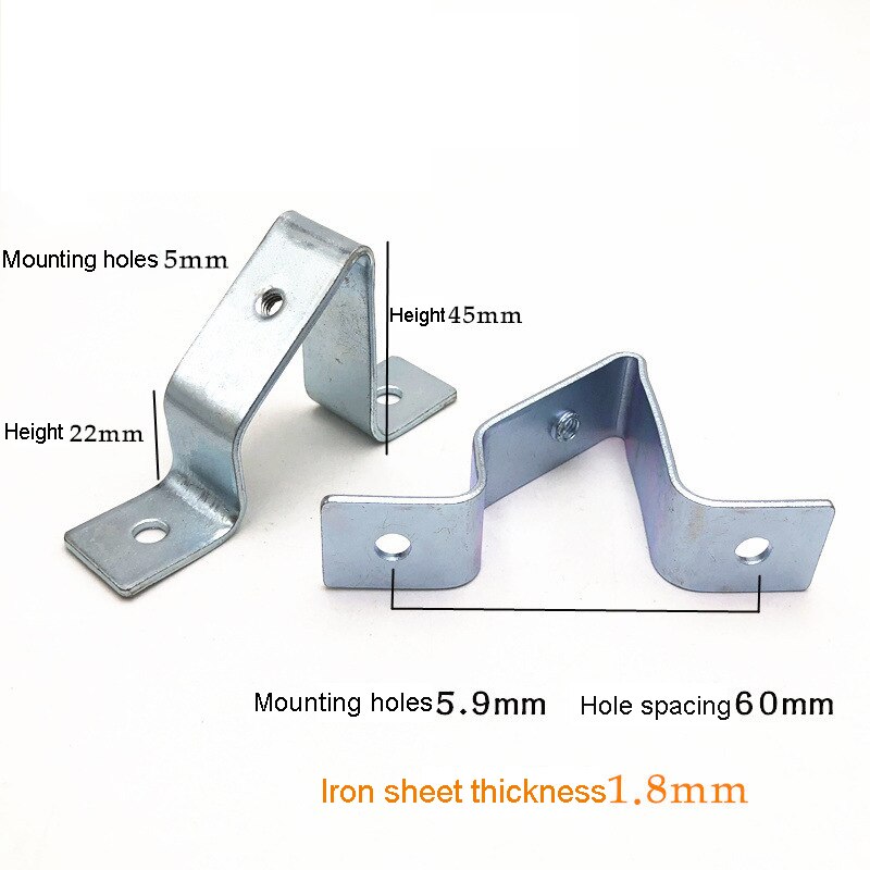 Adjustable guide rail fixed bracket for housework for distribution box: single