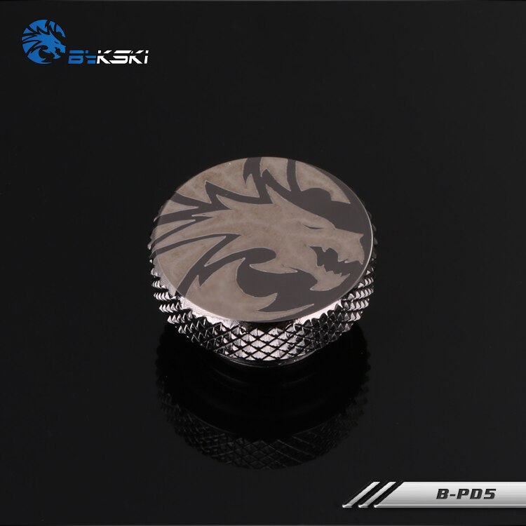 Bykski G1/4 End Caps Dragon Head Water Cooling B-PD5
