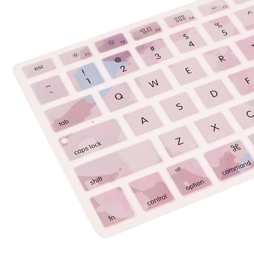 Keyboard Cover Skin Protector for Macbook Air Pro 13inch 15inch 17inch 1#