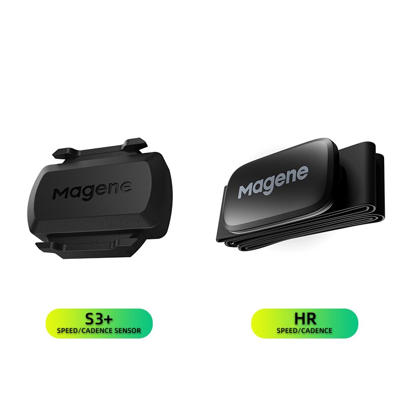 Magene Sensors Cycling S3+ HR ANT+ USB Dual Mode Speed Cadence Heart Rate Sensor Bike Computer Bike Wahoo Garmin XOSS iGPSPORT: S3 HR