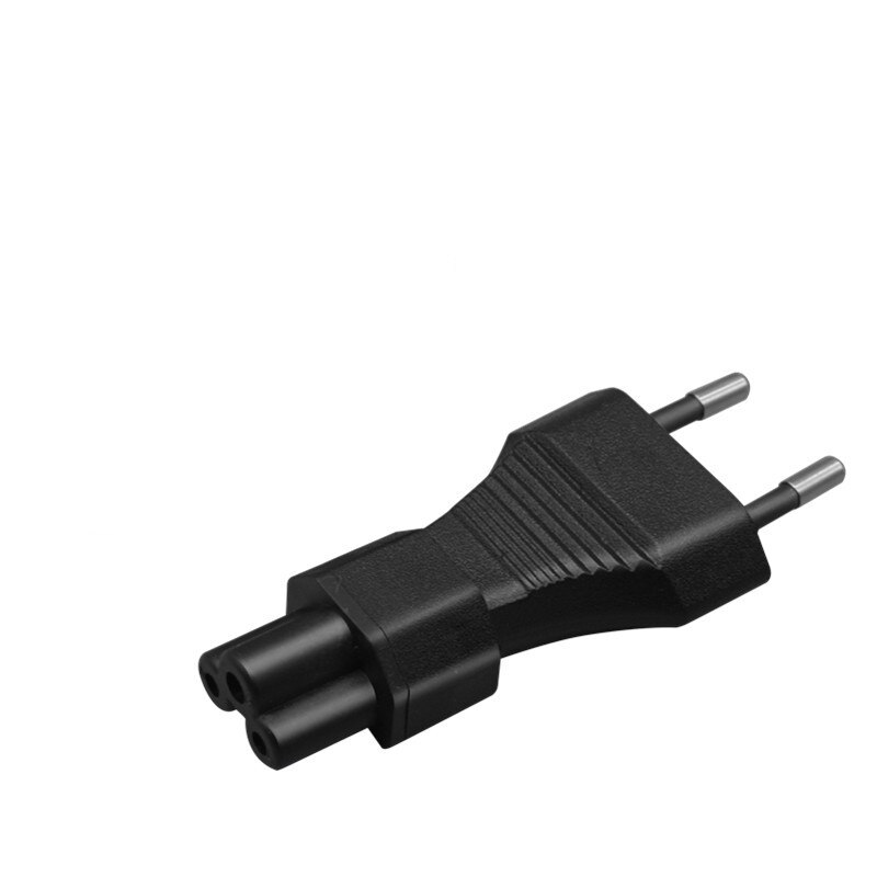 EU TO IEC320 C5 Power conversion plugs ,European 2 Pin Male to IEC 320 C5 Right Angle Power adapter: Straight