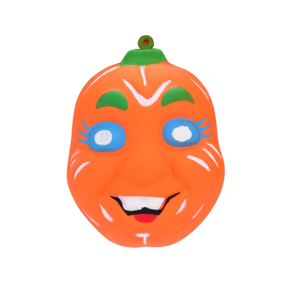 Simulation pumpkin slow rebound toy Halloween Pumpkin Scented Squishies Slow Rising Kids Toys Stress Relief Toy L108: B