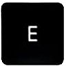 Oryginalny A1706 Keycap dla MacBook Pro 15 &quot;A1707 A1708 klucz litery A-Z 2016 2017 US układ wymiana A1706 klucz: E