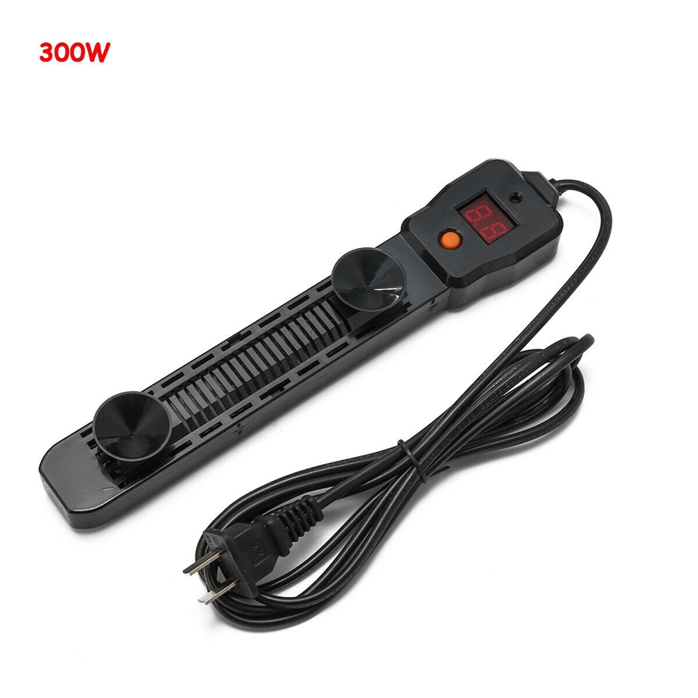 220V-240V Aquarium Heater Submersible 300/500W Fish Tank Water Thermostat Heating Rod Temperature Control Supplies: 300W