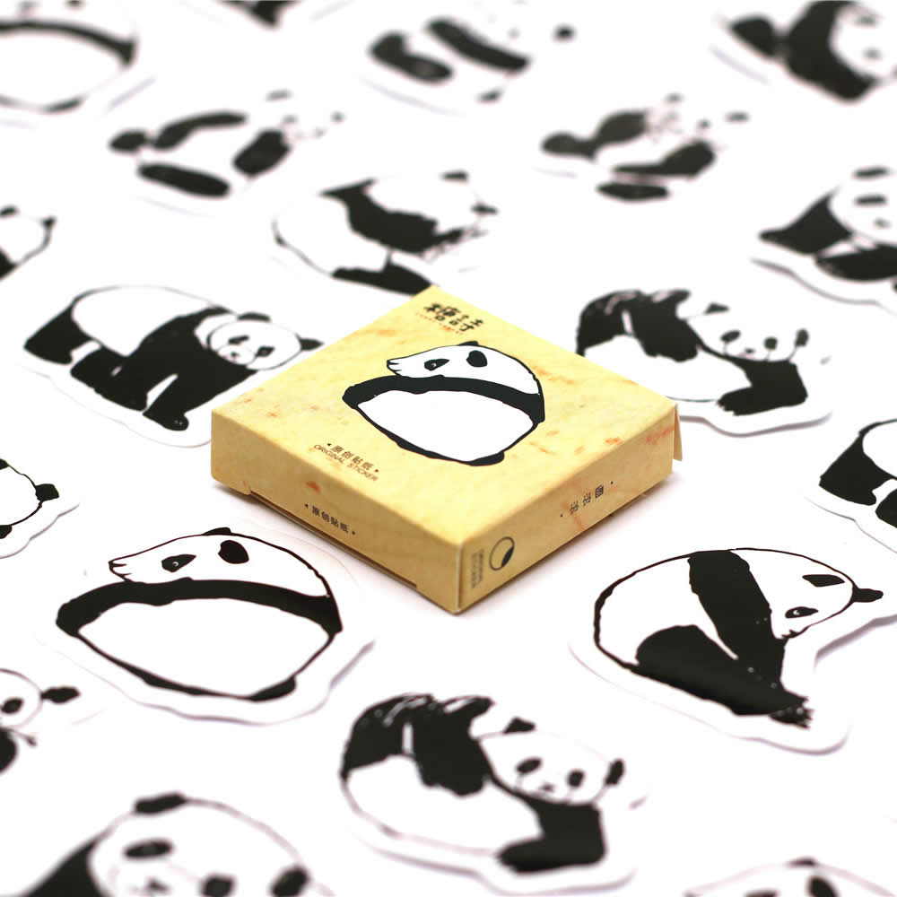 40 PCS Animal Family Friends Sticker Animal Decals Stickers for Children to Laptop Suitcase Guitar Fridge Bicycle Car