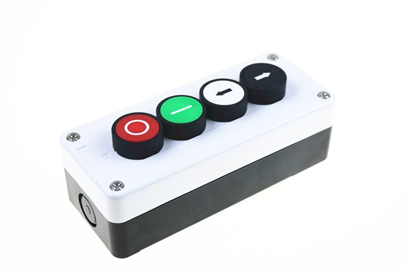With arrow symbol, start stop self sealing waterproof button switch emergency stop industrial handhold control box.: BOX -9