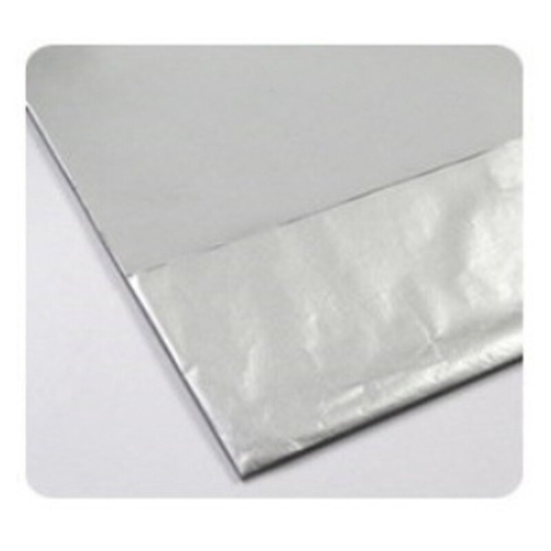 10 pièces papier de soie 50*66 Cm fait à la main artisanat papier fleurs emballage bricolage mariage fête de fête décoration de maison fournitures: Argent