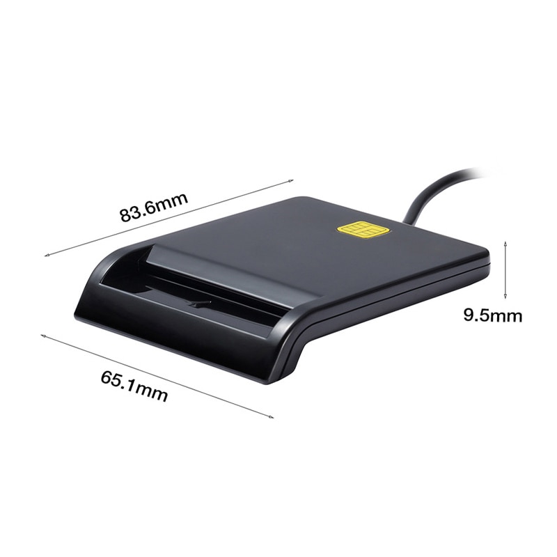 Universal USB 2.0 Smart Card Reader Bank Card Tax Card ID CAC DNIE ATM IC SIM Card Reader Tablet Computer laptop accessories