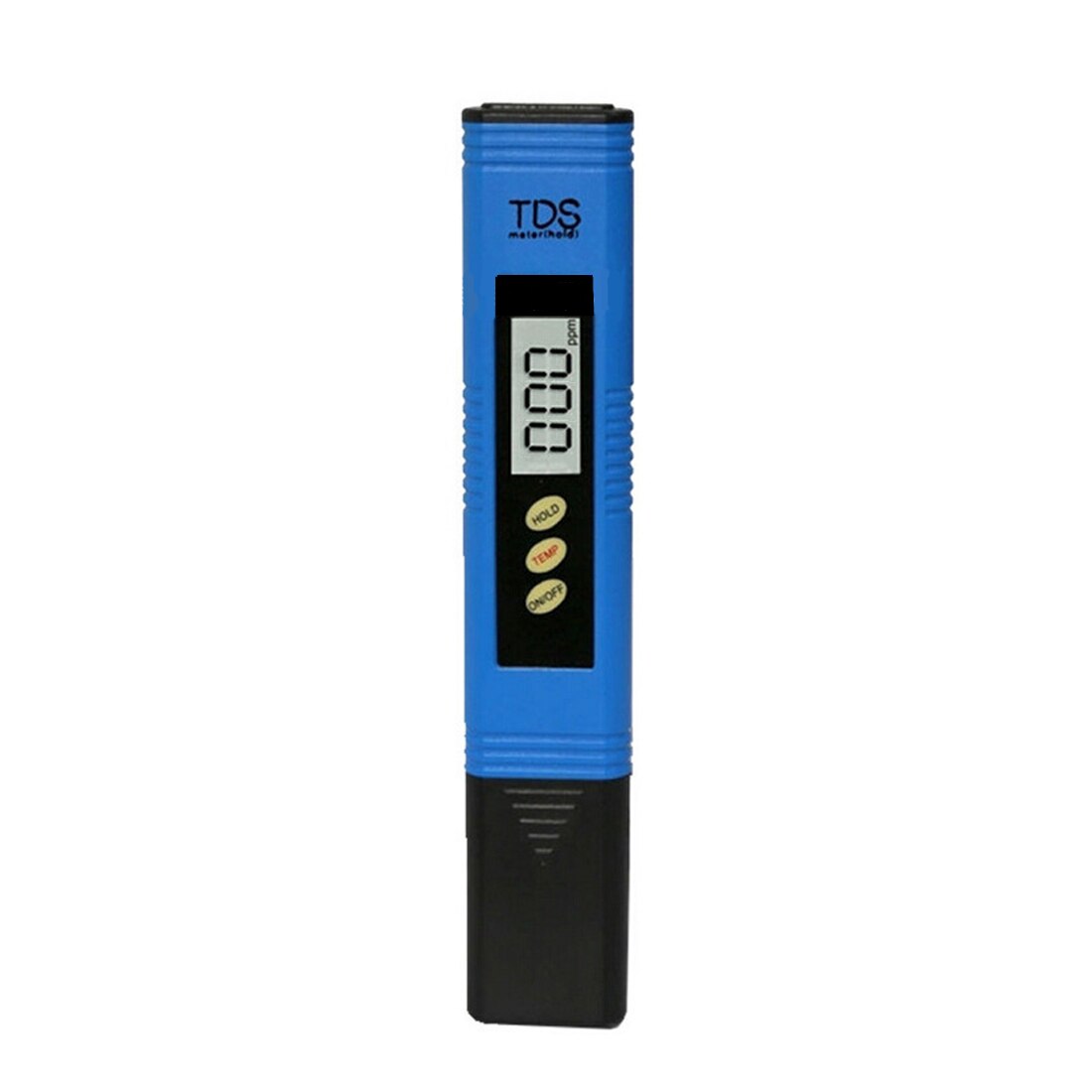 Water Quality Tester Digitale LCD Water Testen PenTDS Meter Tester 0-9990 PPM TempMeasuringPortableDetection Pen: blue