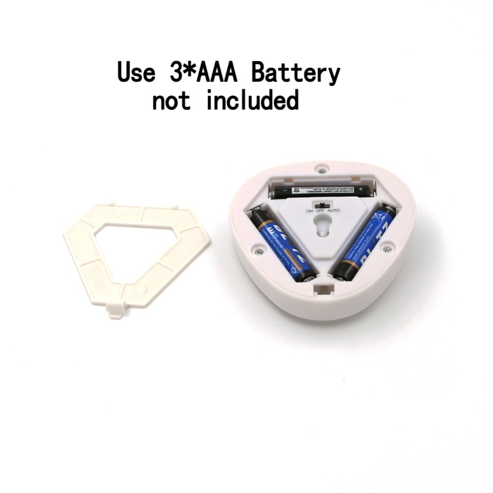 Mini LED Triangle Flashlight 0.5W 2 Modes Lighting... – Vicedeal