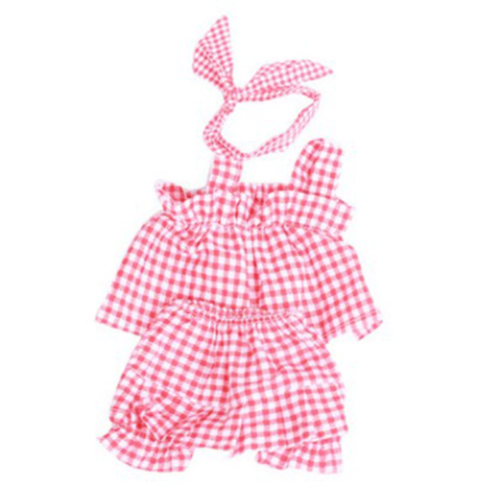 Vestido de muñecas de 30 CM para niñas, ropa de muñecas DIY, vestido de , accesorios para muñecas, casa de juegos, juego de vestir: Red