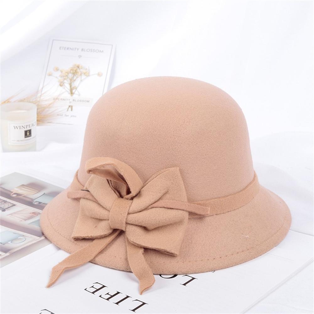 Silinteri hattu naisten hatut naisten syksy talvi rento hattu kupoli brittiläinen silinterihattu päähineet kapelusz damski mütze  #2 s 27: Khaki