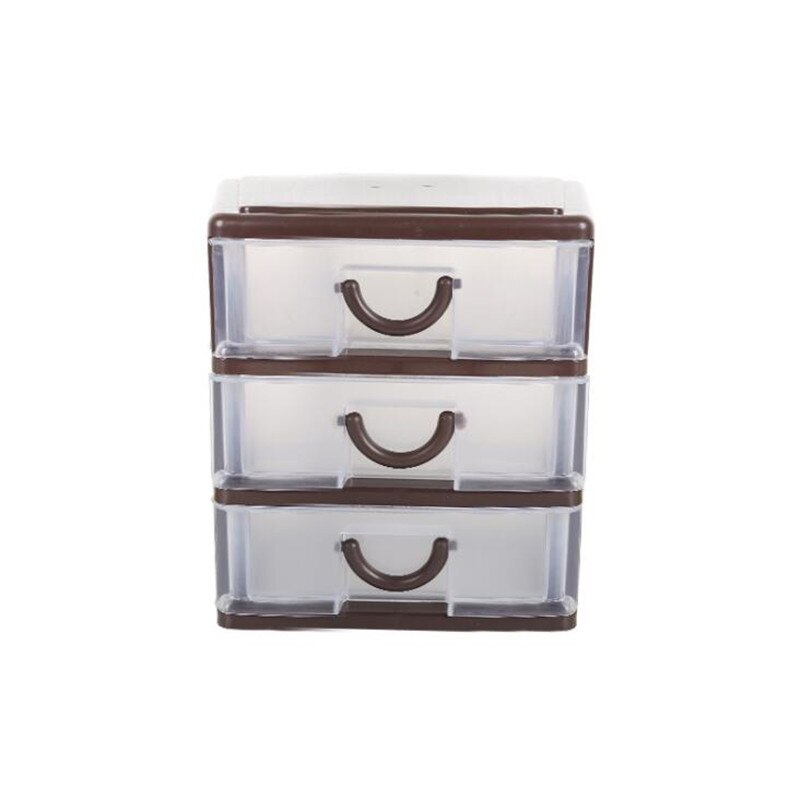 Table Storage Drawer Storage Box Multi Layers Plastic Makeup Container Office Organizer
