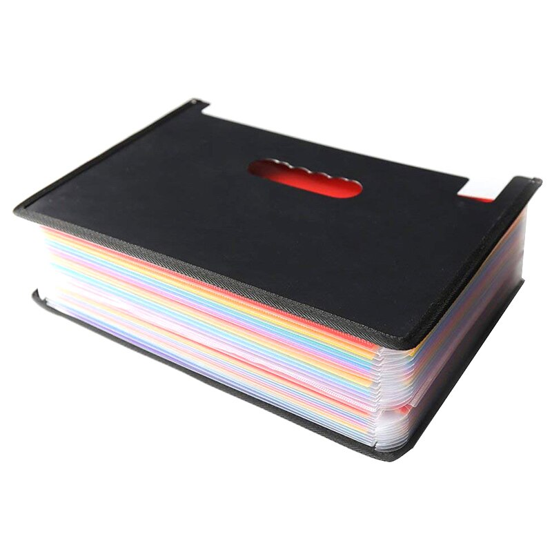 13/24 Layers Pockets Expanding File Folder Works Accordion Office A4 Document Organizer GT66