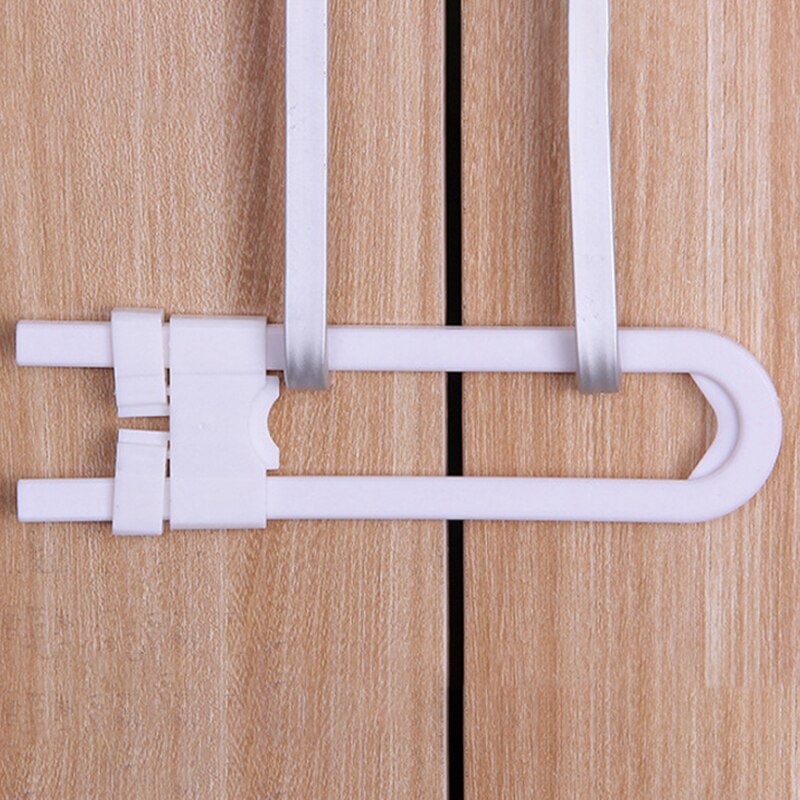 5 Teile/paket Baby Sicherheit Sperren U bilden Einstellbare Multi-funktion Baby Schrank Schlösser freundlicher Hause Schutz ABS Kunststoff Sicherheit schloss