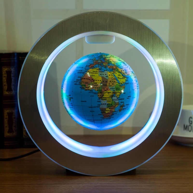 mova globe floating globe magnetic levitation magnetic levitation light for home decoration c shaped magnet levitating globe