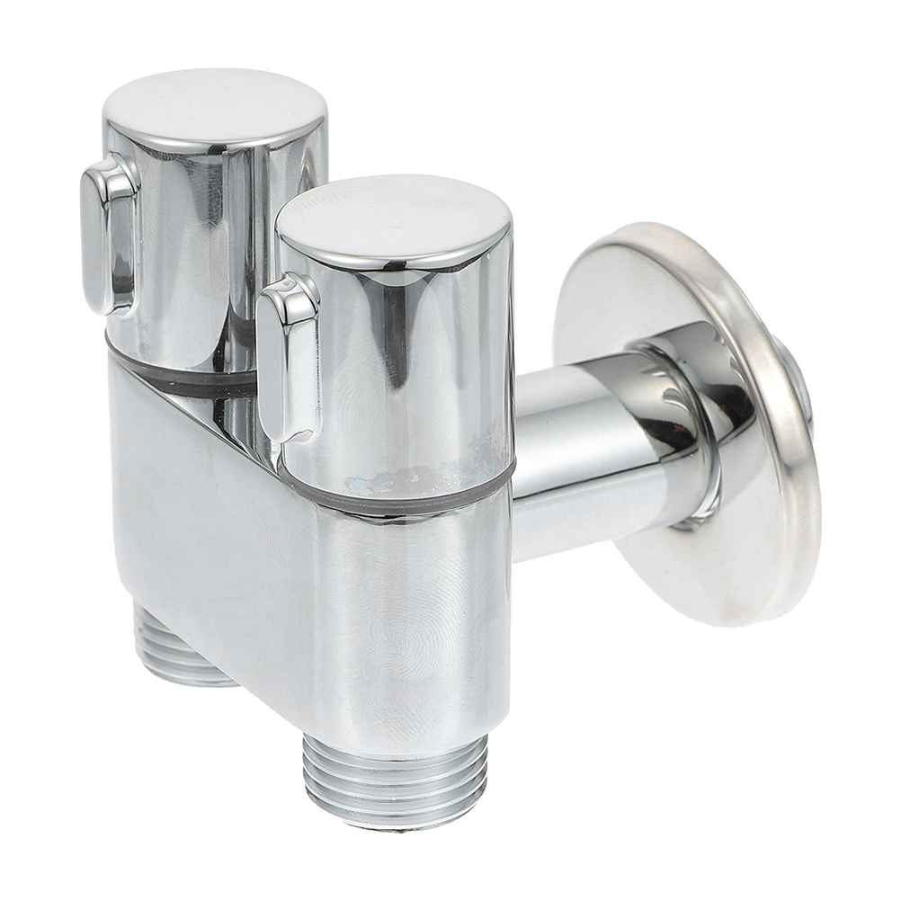 Water Shut Off Valves 1/2 Inch 3/4 Inch Threaded Toilet Faucet Valves Supply