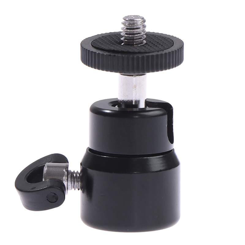 1/4 testa a sfera per culla adattatore per supporto per staffa Flash a LED per treppiede per fotocamera