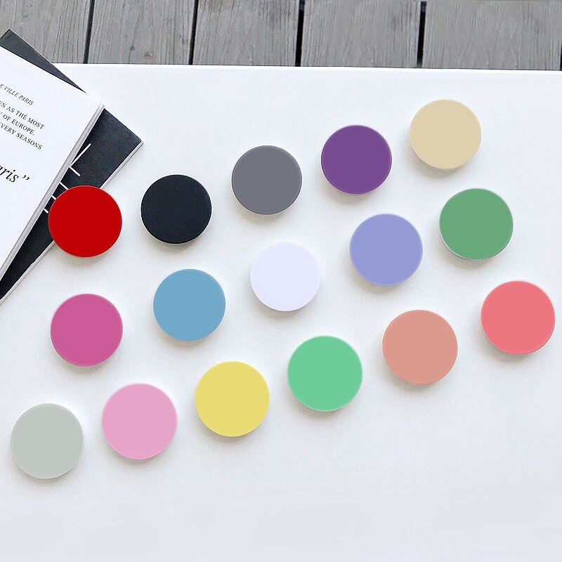 Farbe Luft tasche Stand Telefon Sockel Halfter Halterung Griff Tok Unterstützung Halfter für telefon praktisch praktisch zellular Smartphone