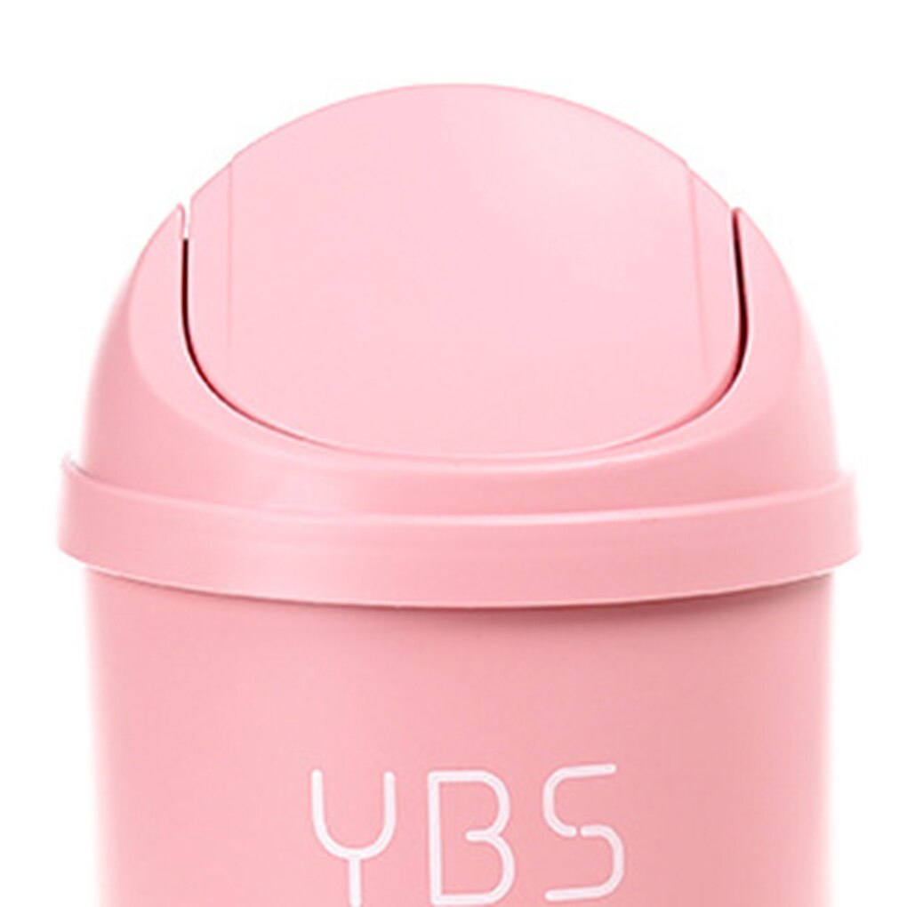 Mini Small Waste Bin Desktop Garbage Basket Home Table Plastic Office Supplies Trash Can Dustbin Sundries Barrel Box