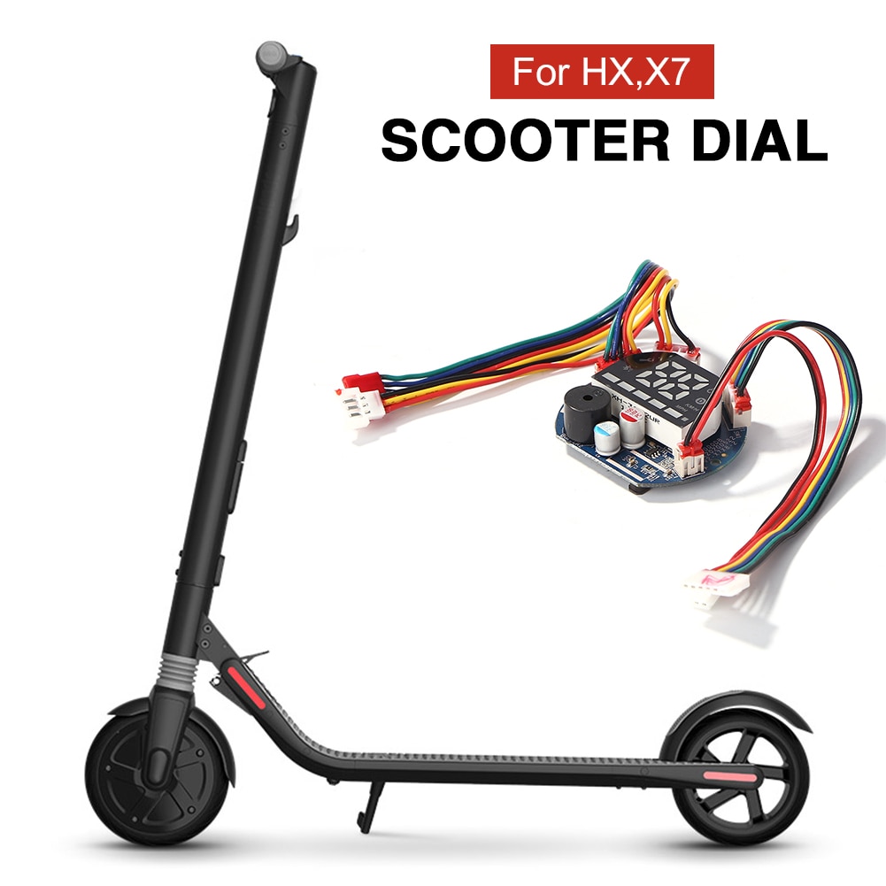Electric Scooter Speed Dial Thumb Throttle Speed Control for HX X7 Parts ABS Scooter Speed Control Accessroies Digital Display