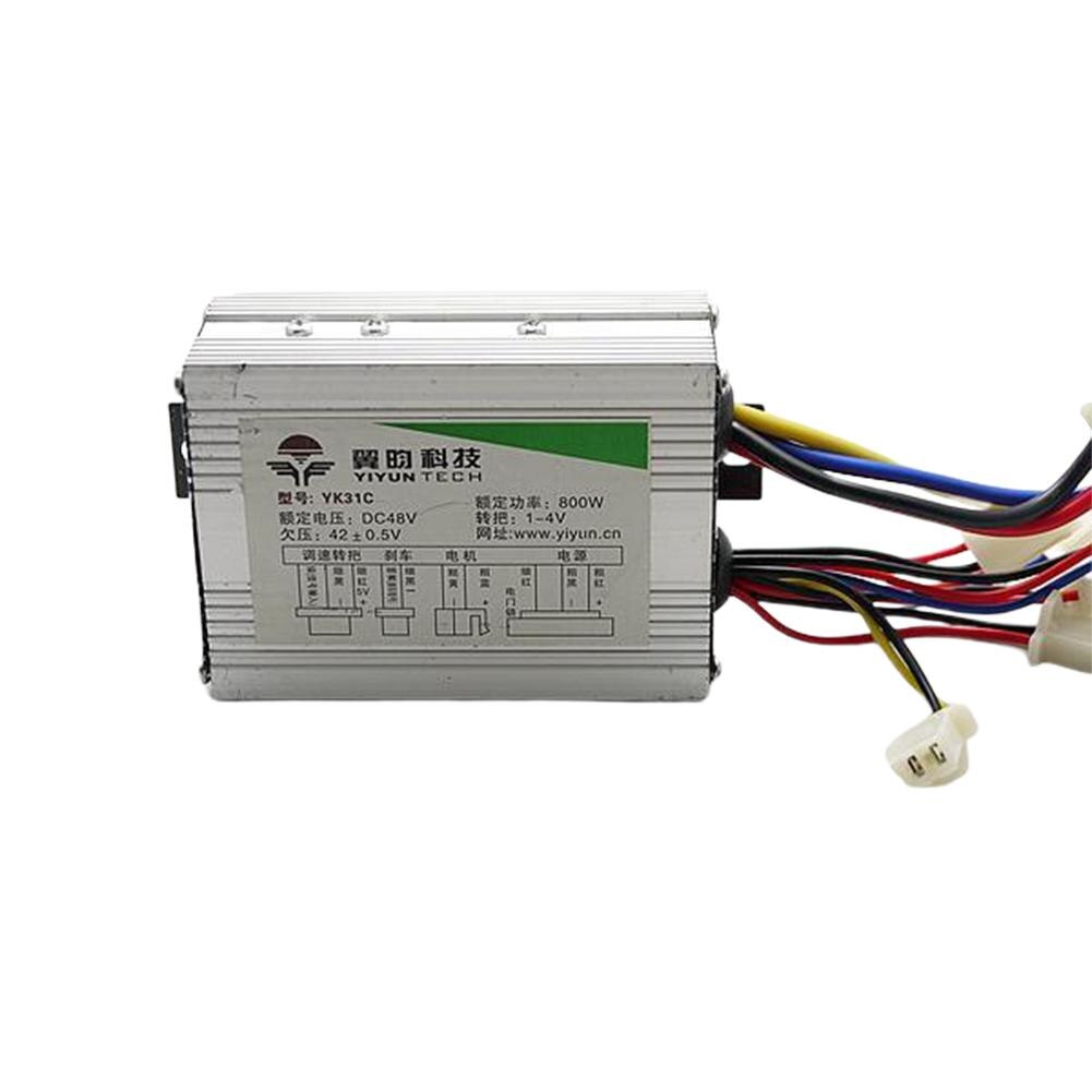 36V 48V 800W DC Pinsel Motor Controller E Bike Roller Motor Generator Anti-beschleunigung Elektrische Fahrrad teile