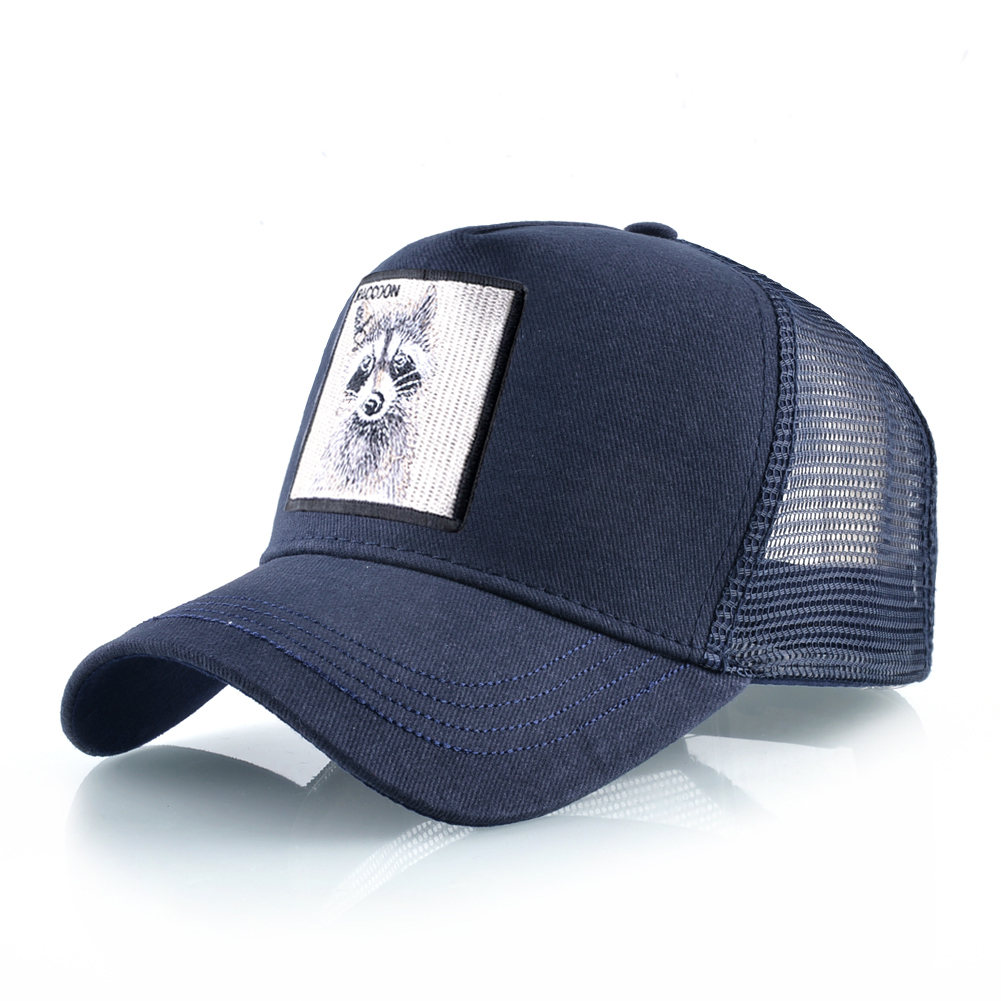 Frühling Sommer Baseball Kappe Mit Löwe Stickerei Patch Snapback Trucker Caps Männer Frauen Drake Baseball Hüte Vier Saison Sonnenhut: Blau